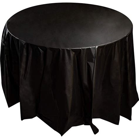 round plastic tablecloth|disposable tablecloths for round tables.